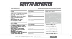 Desktop Screenshot of cryptoreporter.com